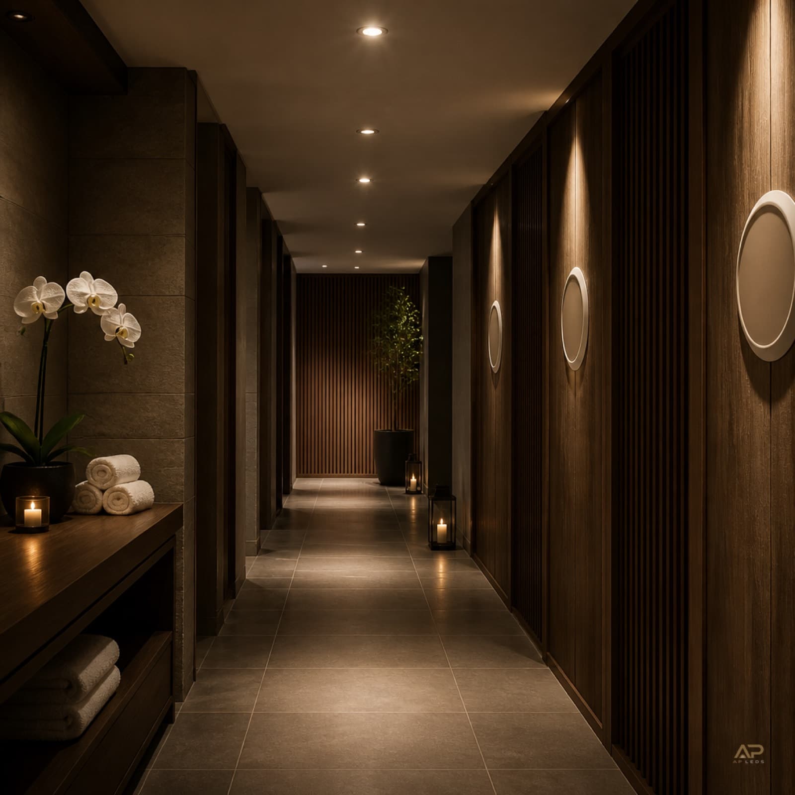 Spa corridor
