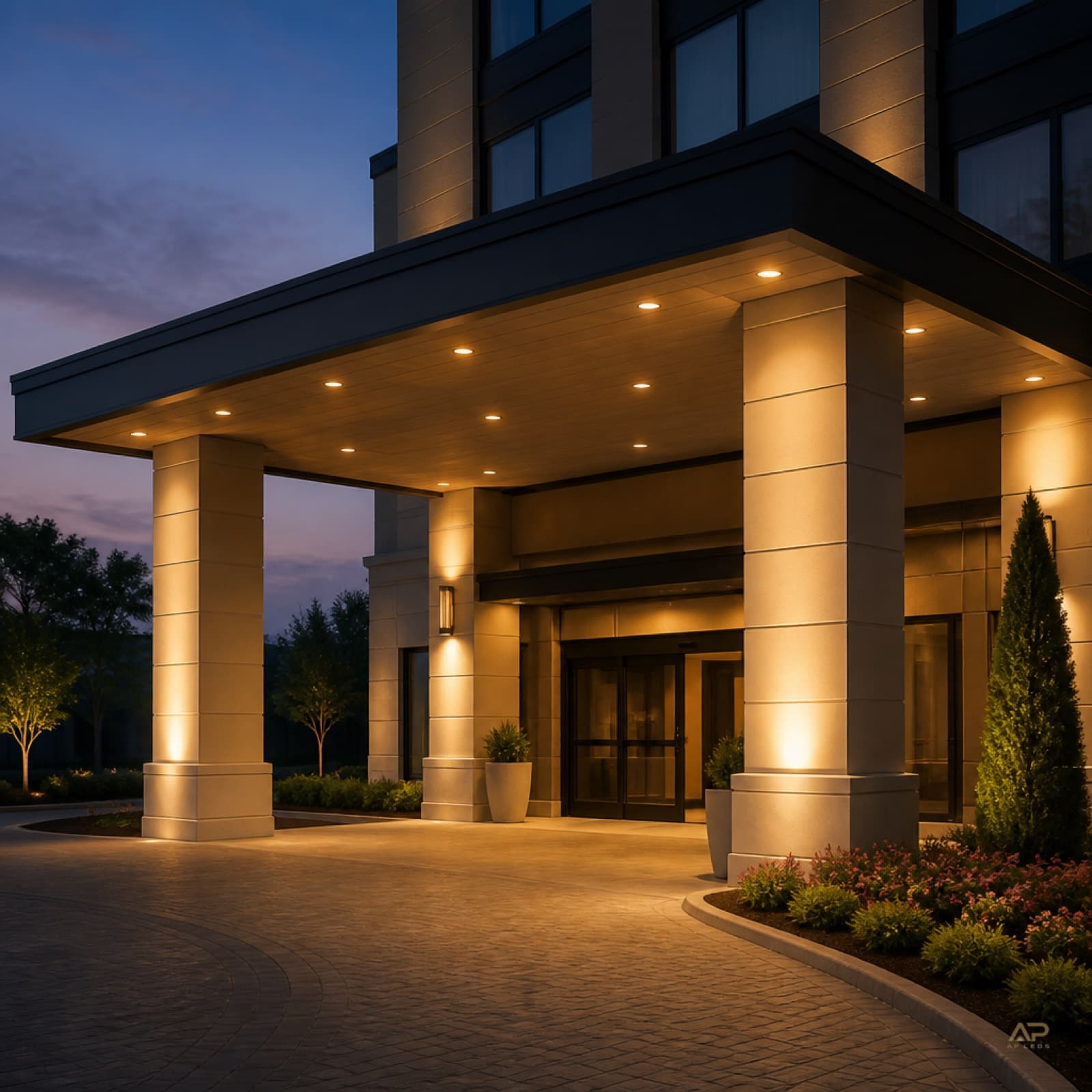 Hotel entrance