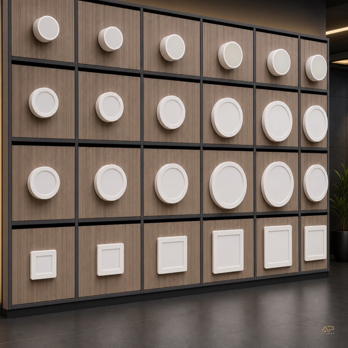 Sample wall
